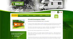 Desktop Screenshot of camping-relax.com.pl